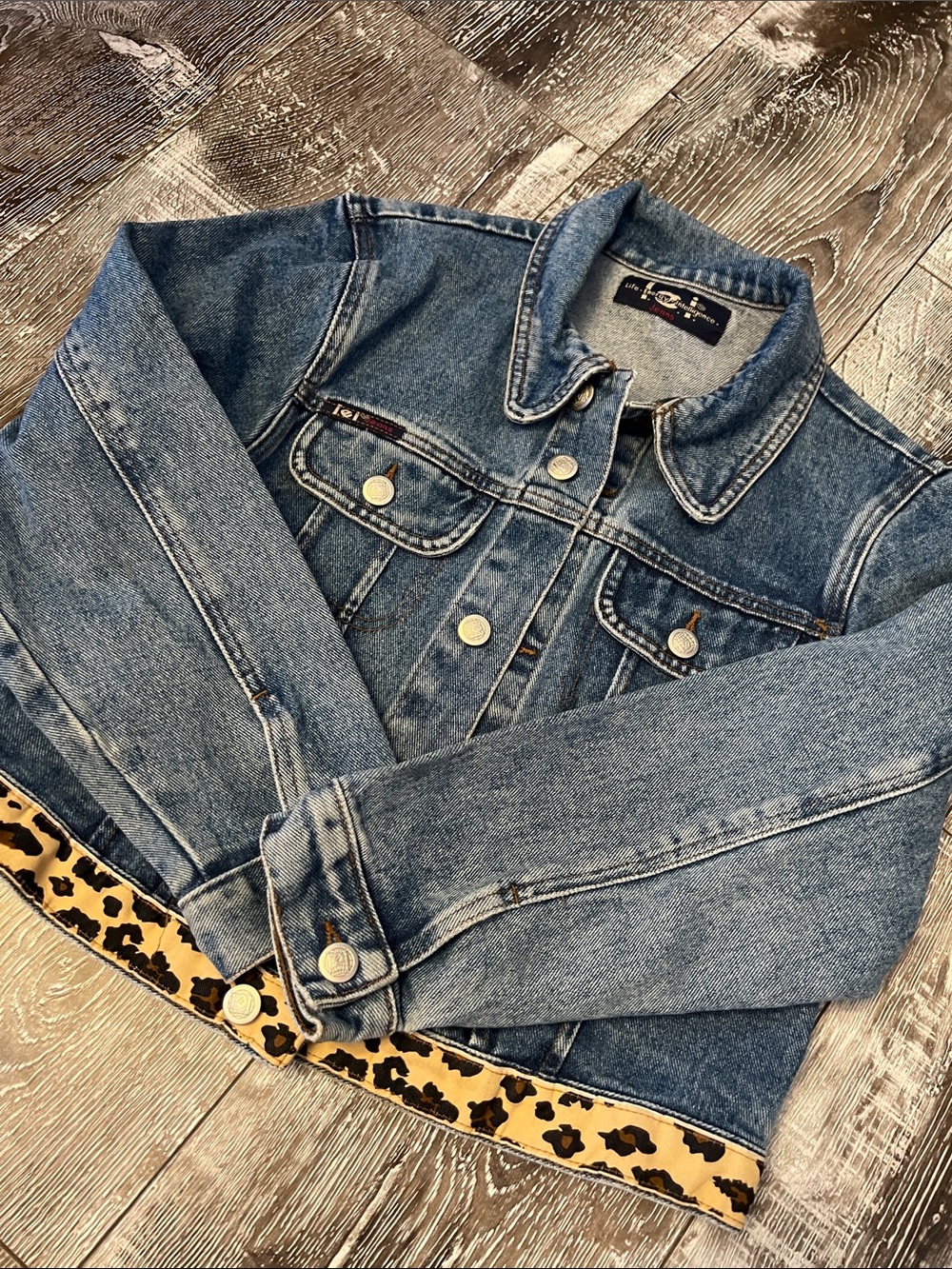 ✨True Vintage 90s/early 2000s Y2K L.E.I Denim Jacket